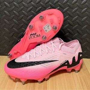 Nike Zoom Vapor 15 Elite SG-PRO P Pink Foam Black Soccer FD0243-601 Mens Size 7